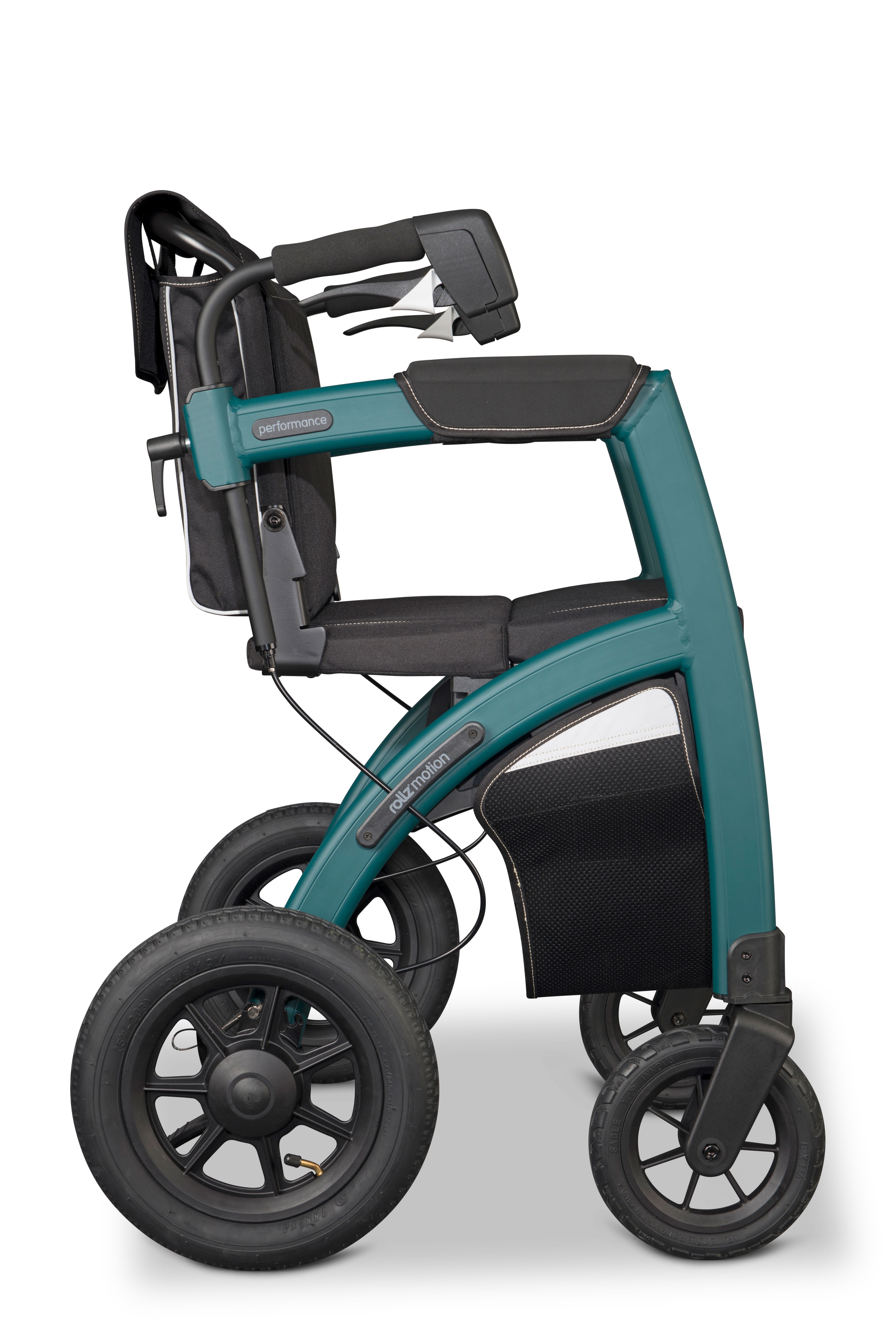 Fauteuil roulant pliant — photo non contractuelle