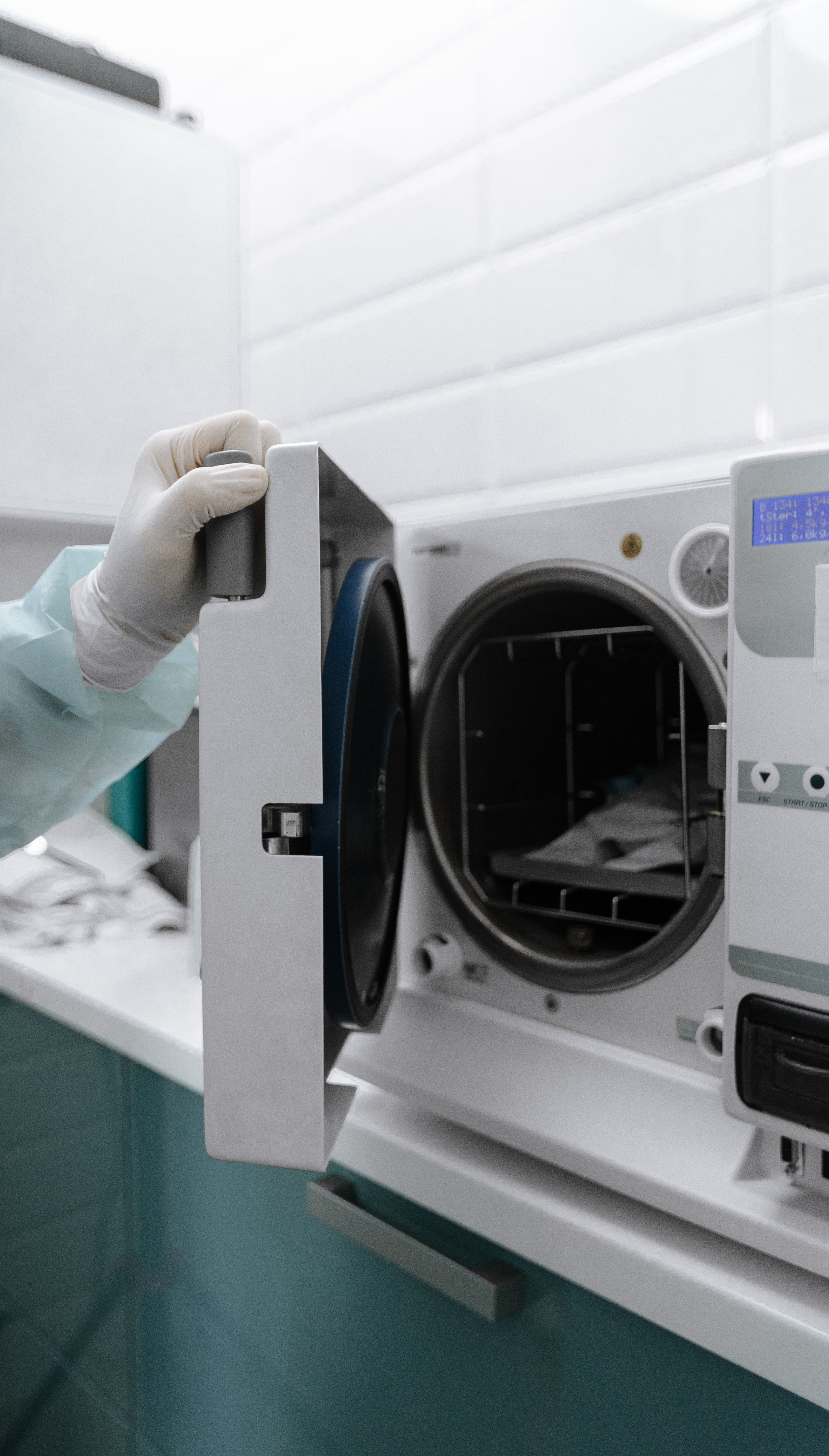 Autoclave vertical grande capacité — photo non contractuelle